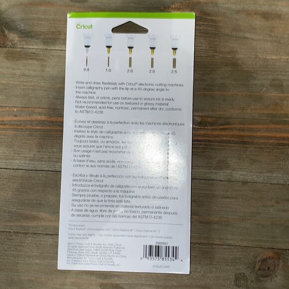 Cricut Multi Pen Set - Gold - Picture 2 of 2